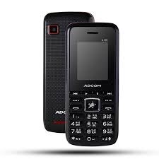 Adcom A115 Voice Changer Dual Sim Mobile Phone With 1800mAh Big Battery (1.8 Inch Display, 1800 MAh Battery, Black/Red)